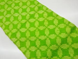 絞り七宝・鹿の子模様名古屋帯